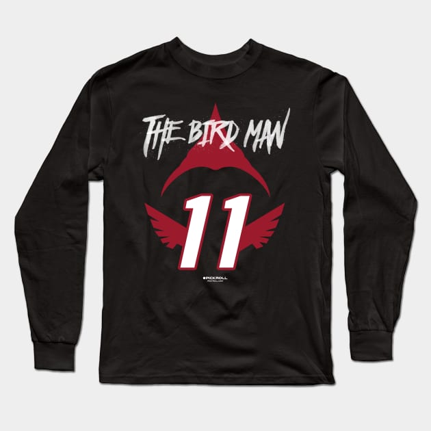 "The Birdman" - Chris Andersen Long Sleeve T-Shirt by pickrollcom